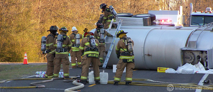 Hazmat 1st Responders Use Imbiber Beads